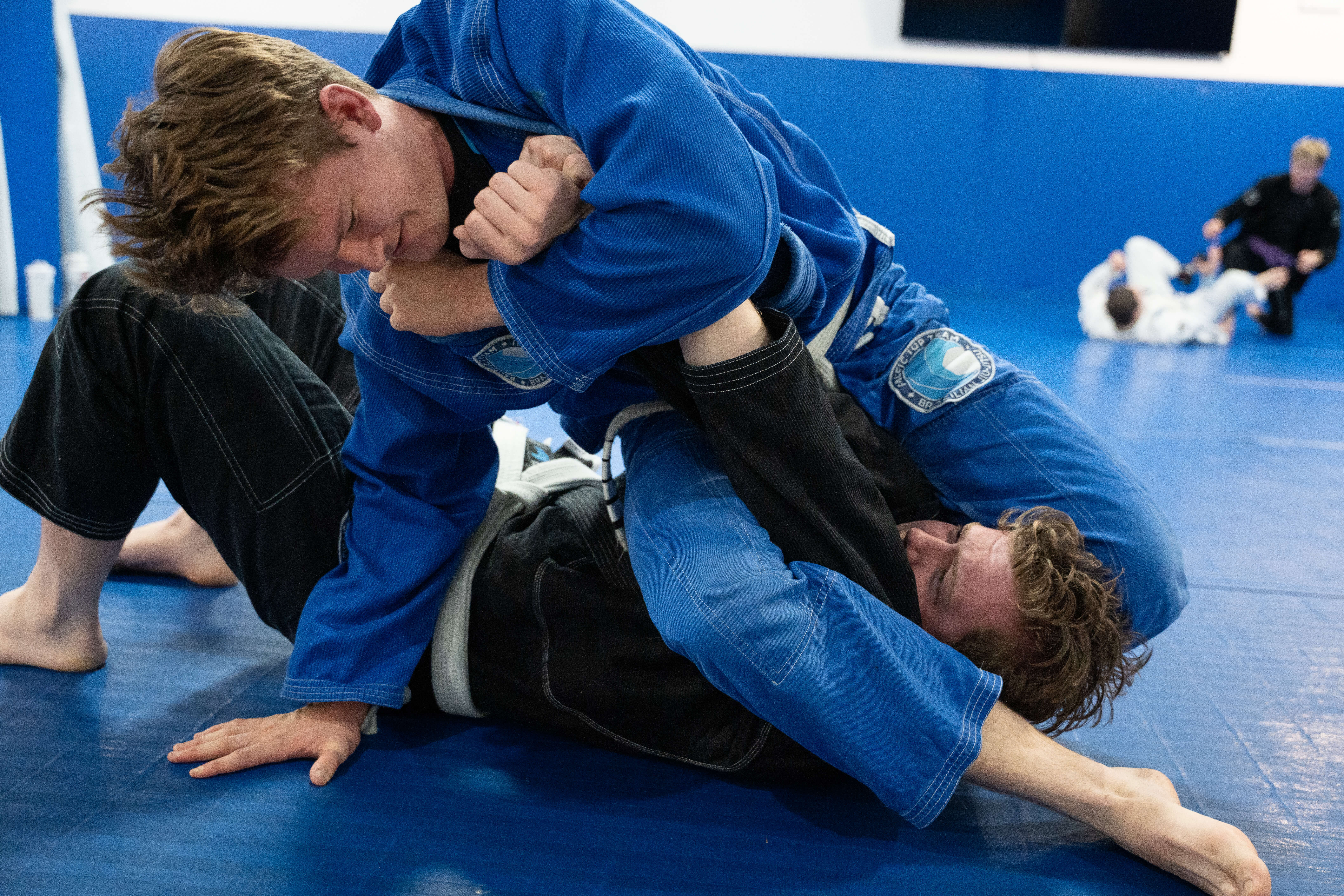 BJJ training session at Pacific Top Team Kelowna